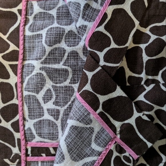 Lilly Pulitzer Giraffe Print High-Waist Cotton Skirt - Picture 2 of 9